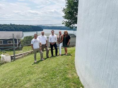 mural at water plant