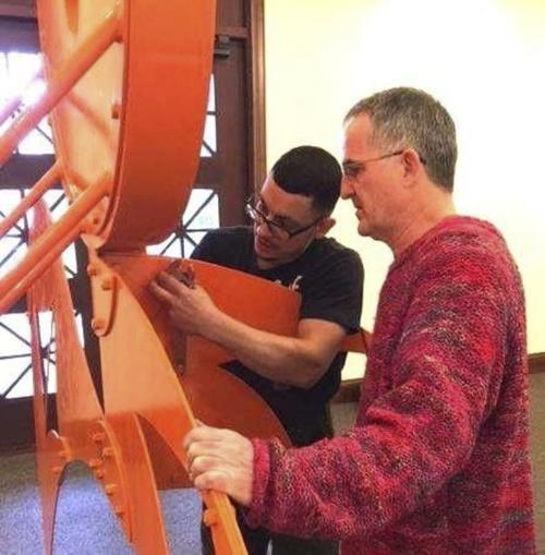 Local artists Dutton, Rivera sculpting a new business creation
