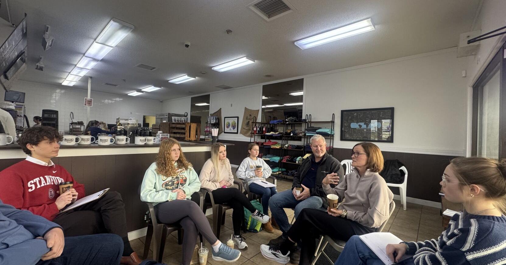 Young Entrepreneurs Academy Visits Baxter Coffee | Community