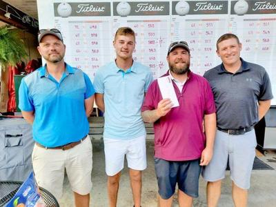 Mill Springs Barber Shop foursome wins Somerset City Golf Scramble