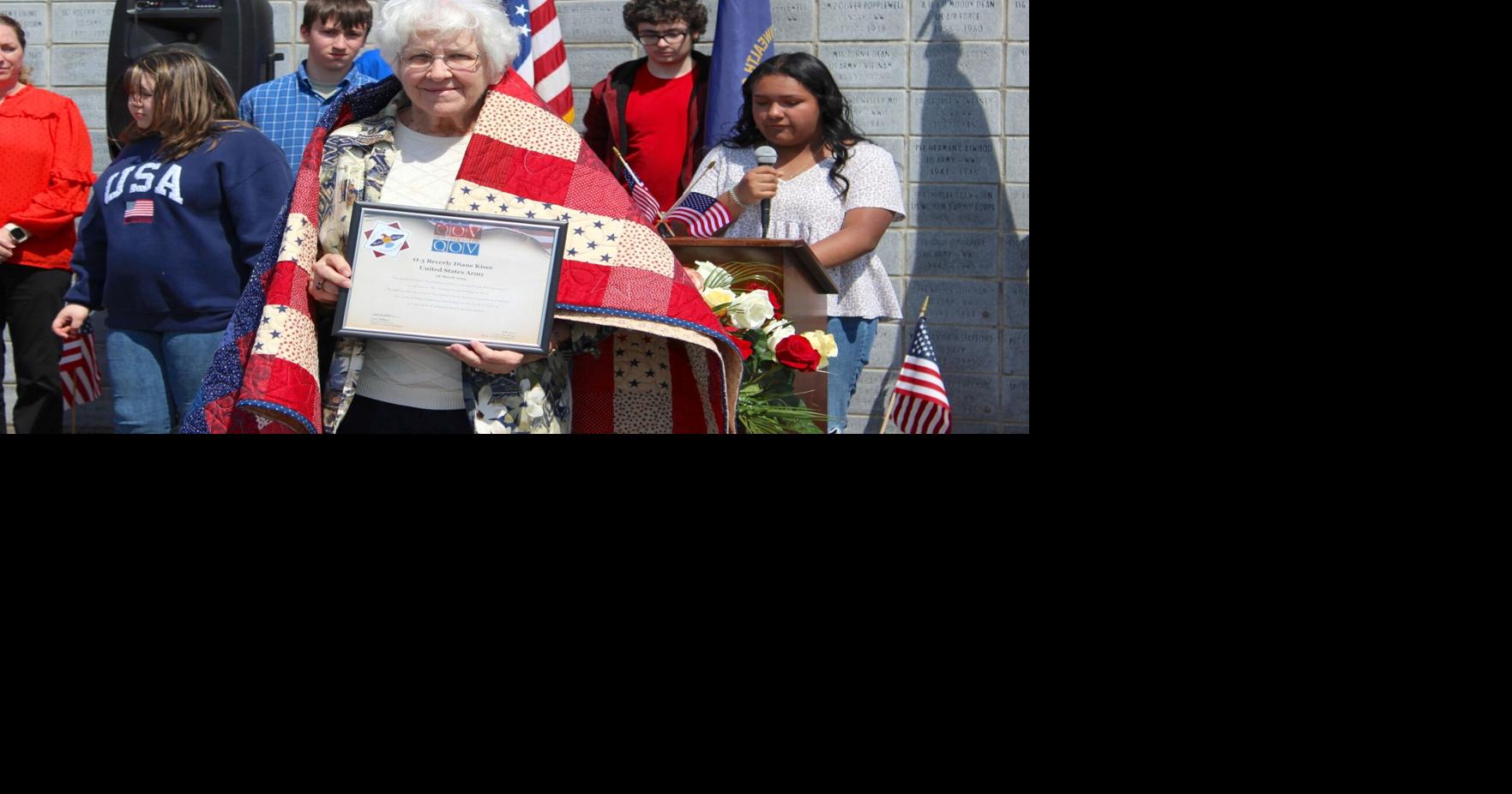 Somerset veteran presented Quilt of Valor