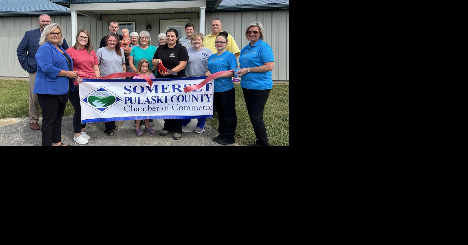 CHAMBER RIBBON CUTTING Eubank Veterinary Clinic Community somerset