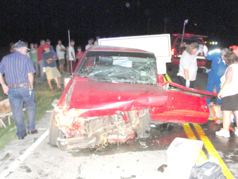 three people injured in ky 196 head on crash