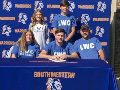 Andrew Smith signs with Lindsey Wilson College