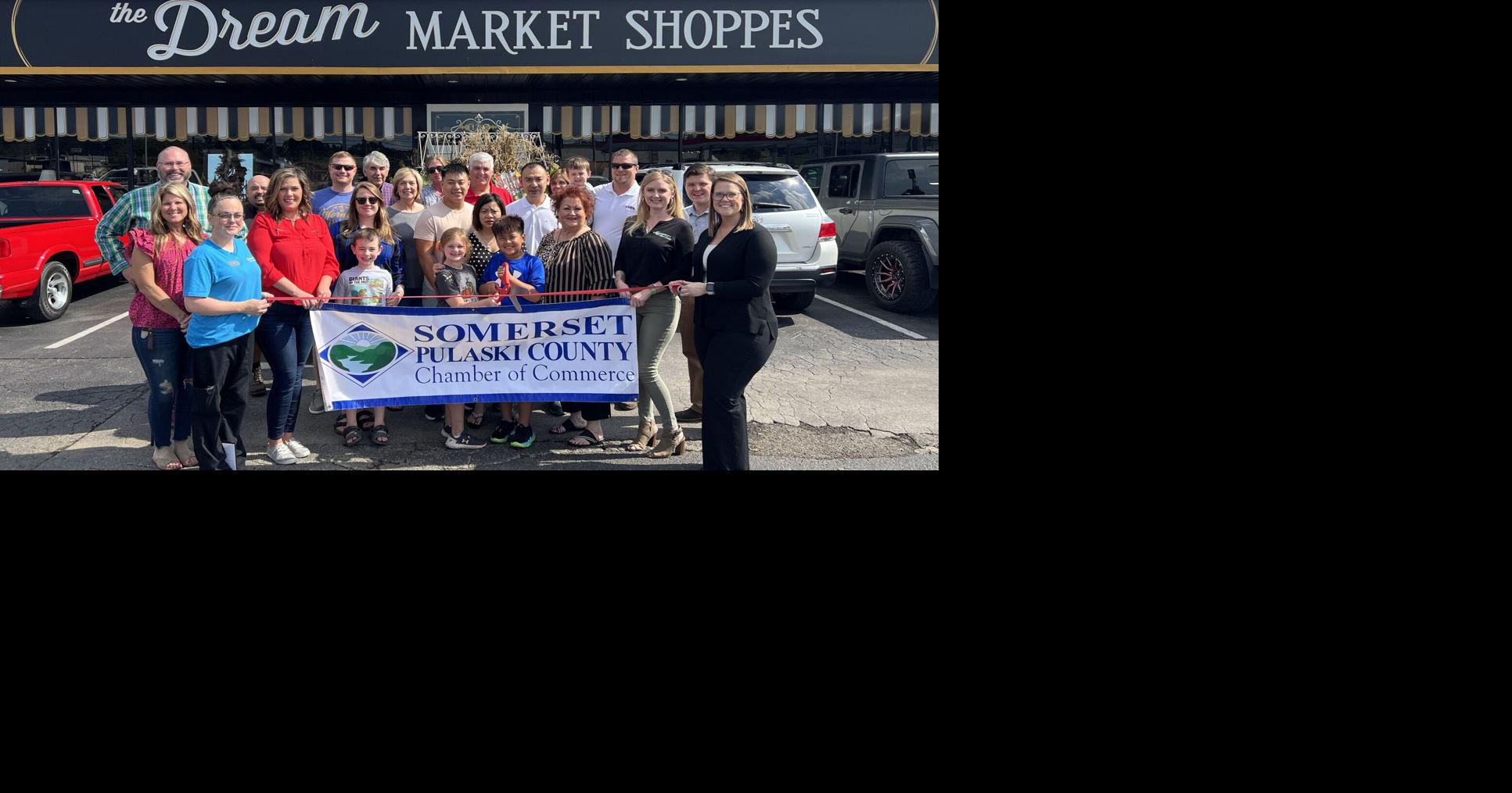 CHAMBER RIBBON CUTTING Dream Market Shoppes Community somerset