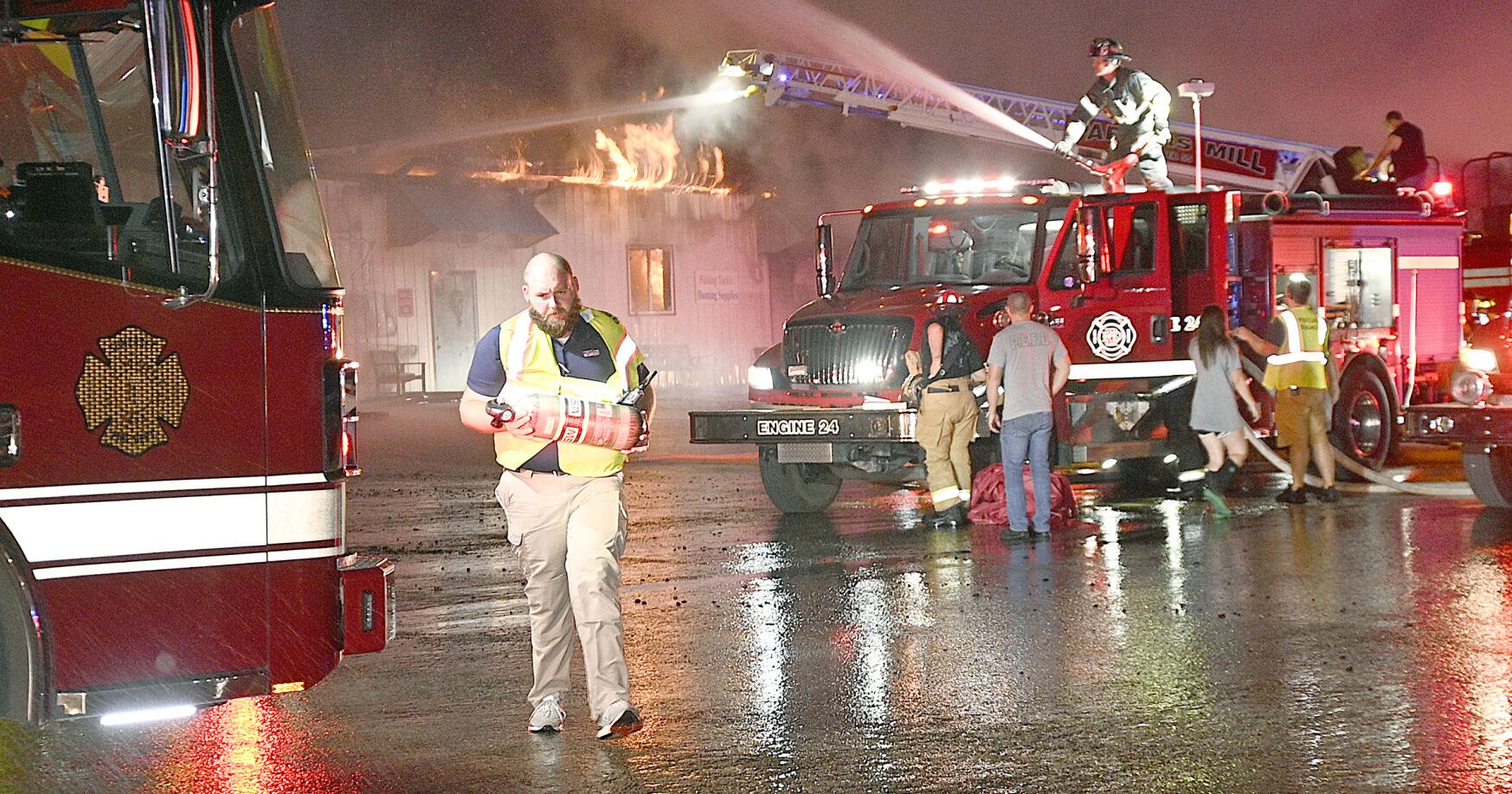 Late night weekend fire damages Burnside businesses - Vimarsana News