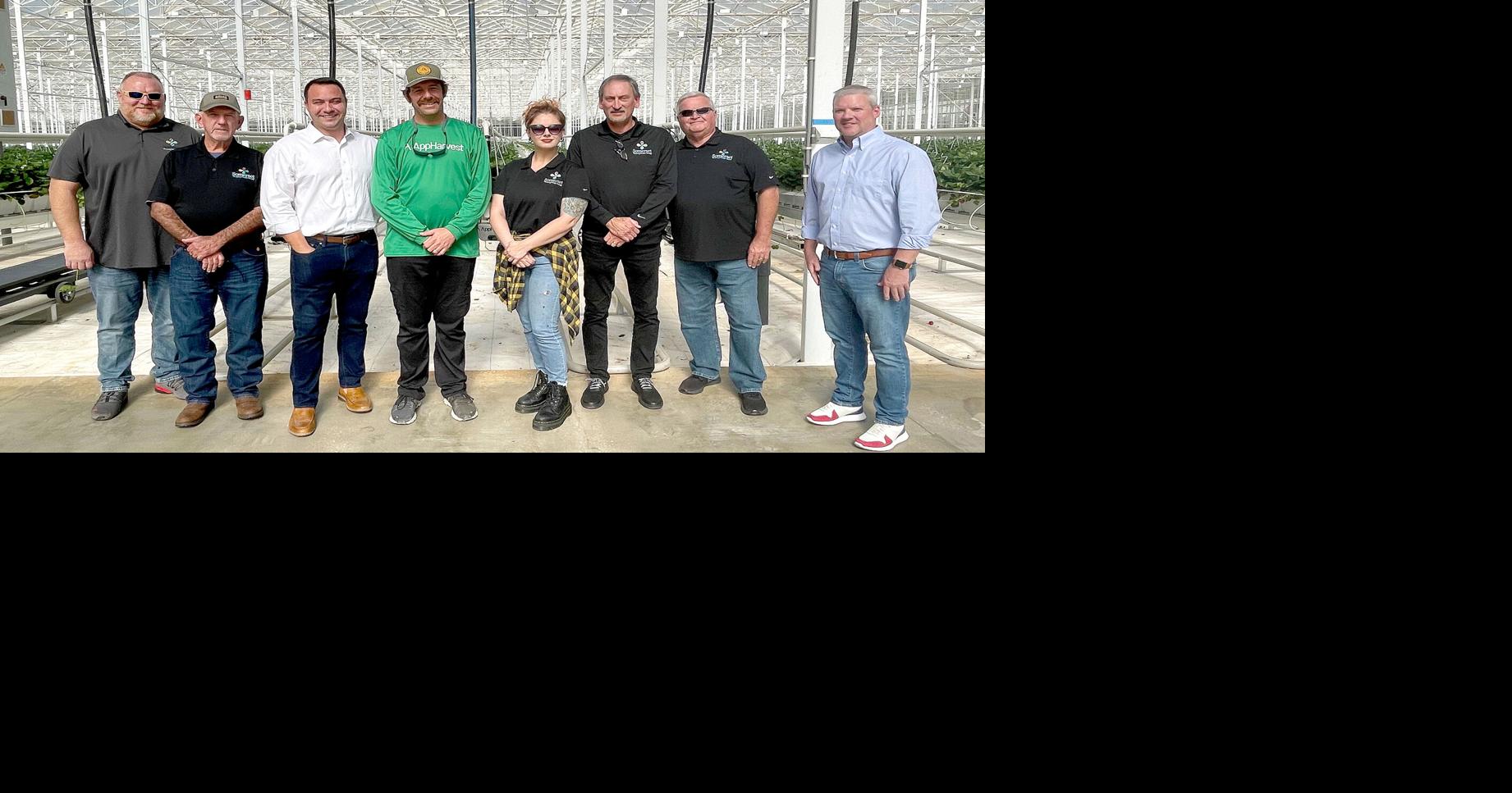 City of Somerset leaders tour new AppHarvest facility Community