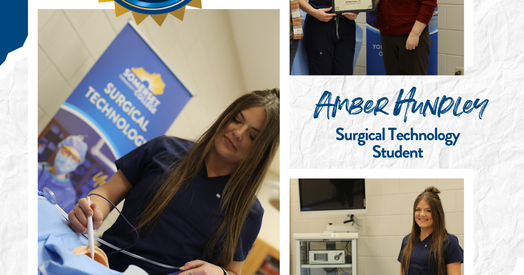 Amber Hundley named SCC Health Sciences Student of the Month