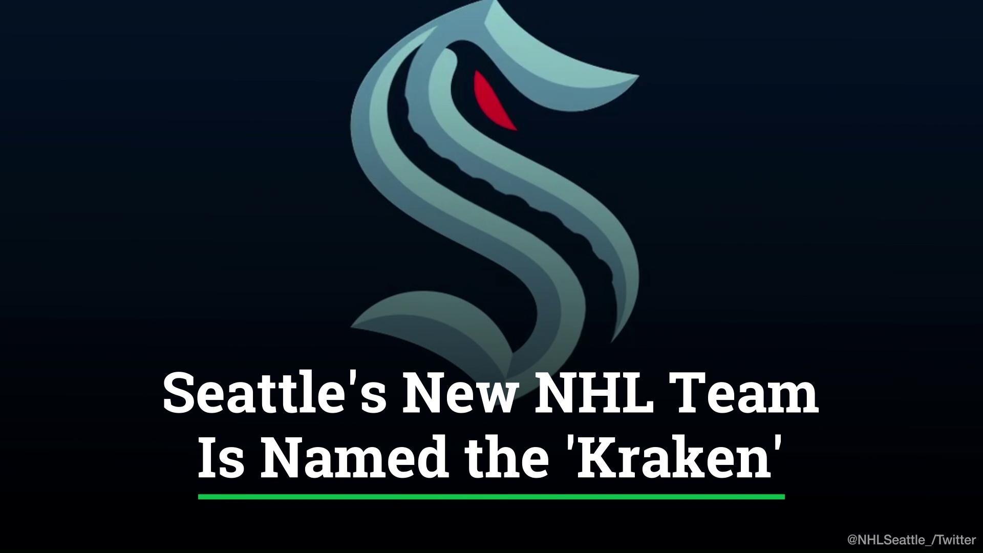 Seattle Kraken Reportedly Chosen as Name of New NHL Team – SportsLogos.Net  News