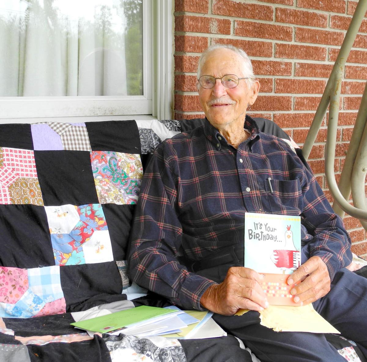 Many Happy Returns Mt Victory Man Celebrates 95 Years Today News Somerset Kentucky Com