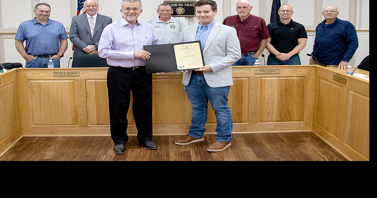 Young farmer Colson Pierce recognized for statewide achievement