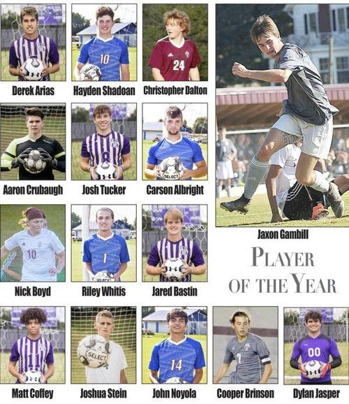 Jaxon Gambill named top soccer player in county | Sports ...