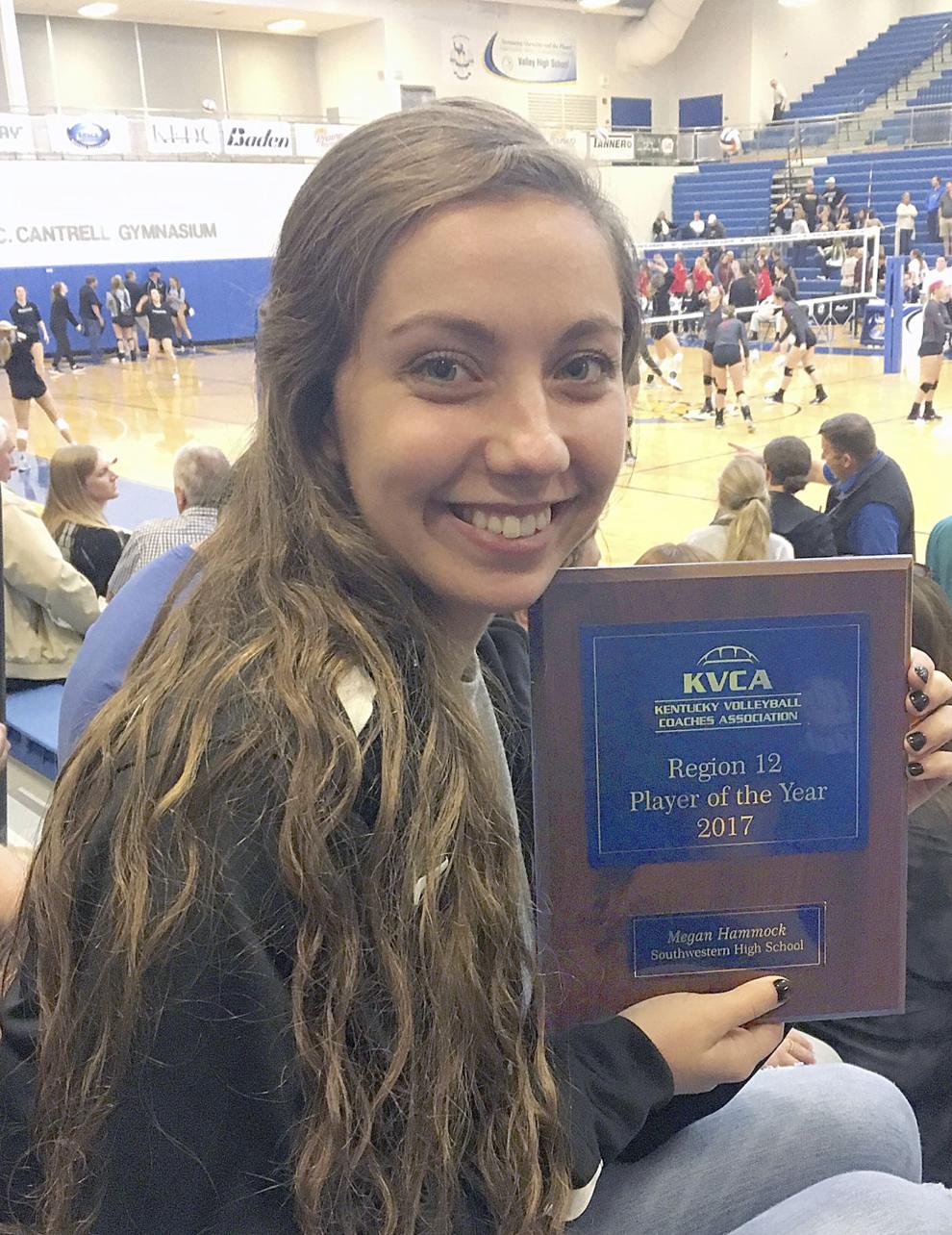 VOLLEYBALL:Megan Hammock named Region Player of the Year ...