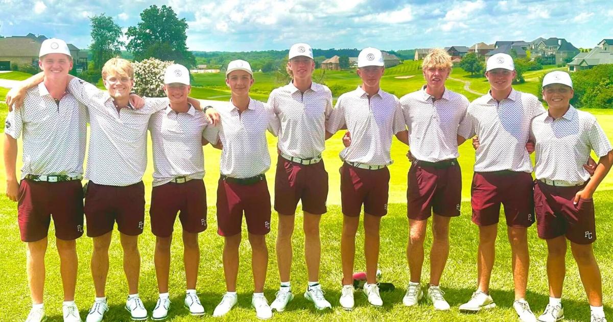 Luke Ousley ties for third, Maroons finish third in first golf tournament of season