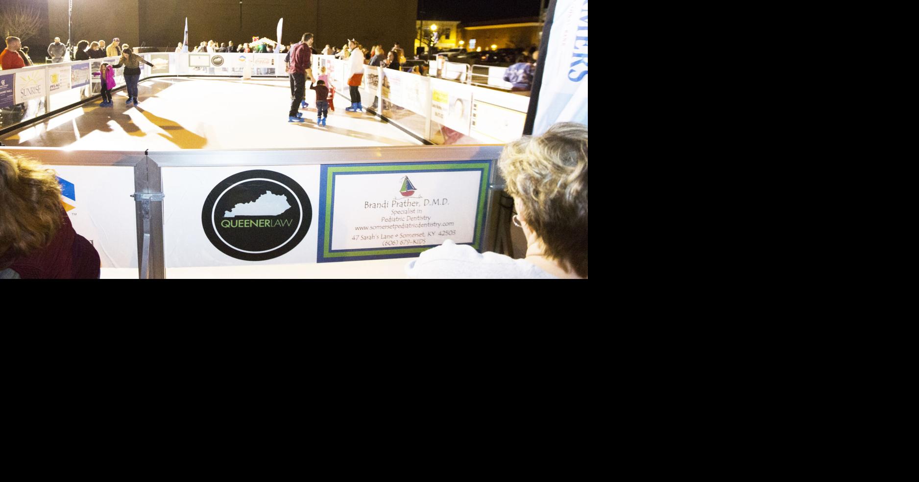 Ice skating rink brings cuttingedge winter fun downtown Somerset