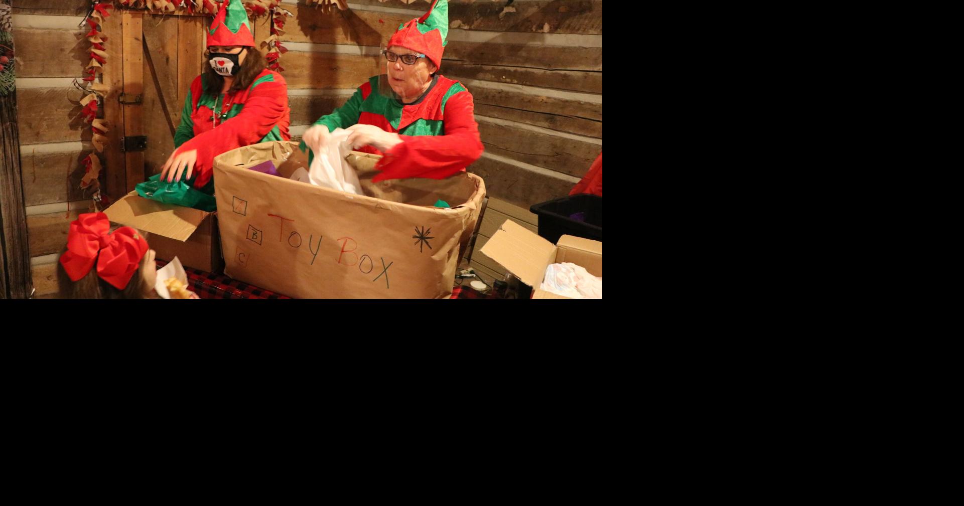 Eubank the North (Pulaski) Pole with cabin, parade News