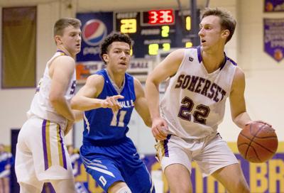 Boys Basketball Somerset Grundys Down Danville In All A