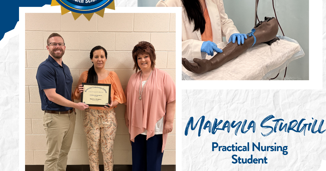 Makayla Sturgill named Health Sciences Student of the Month