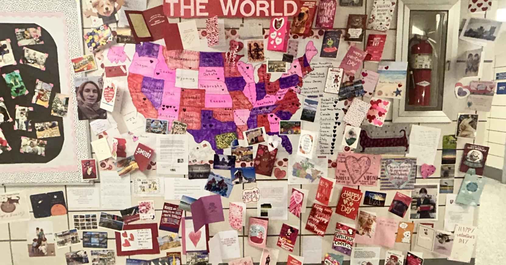 Elementary class receives worldwide messages of love for Valentine's Day - Vimarsana News