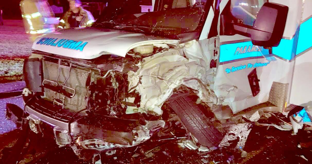 EMS ambulance involved in Wednesday accident - Vimarsana News