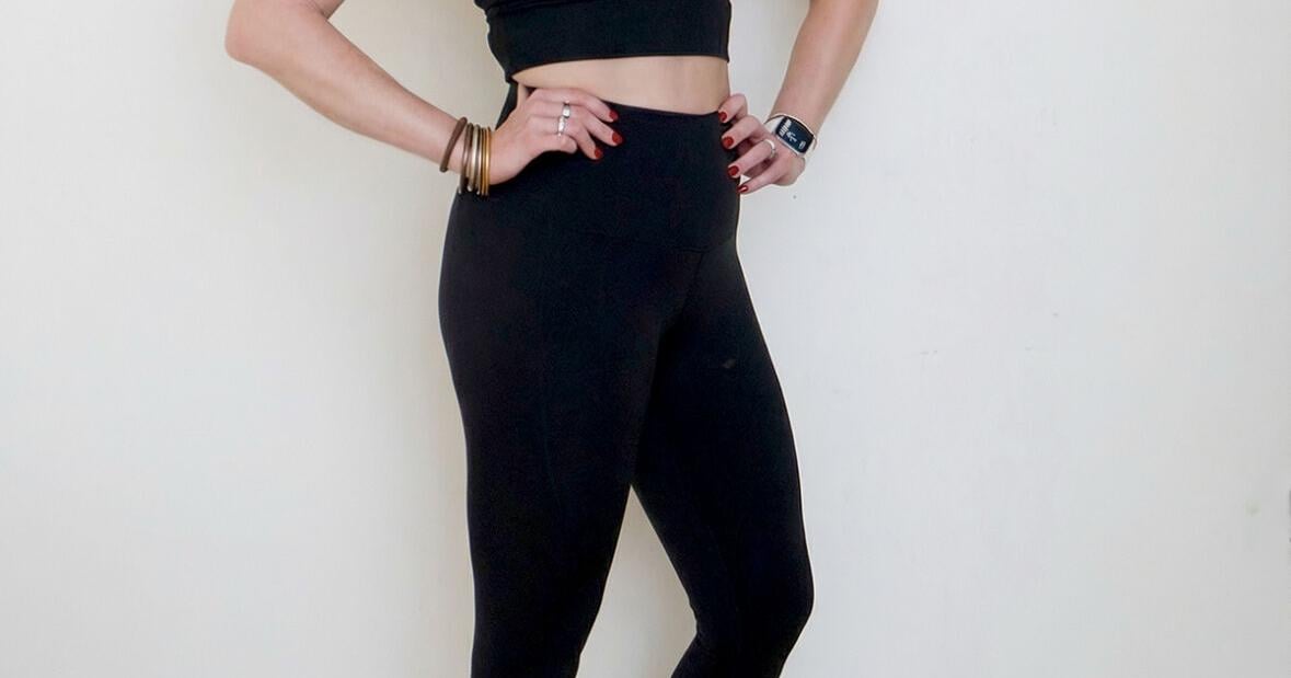 Callie Anne Thompson competing for National Ms. Health & Fitness Title