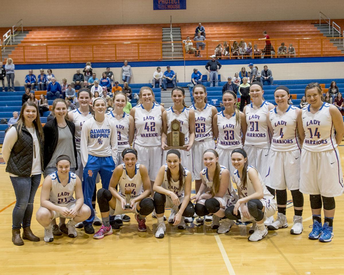 GIRLS BASKETBALL Lady Warriors adversity to claim district