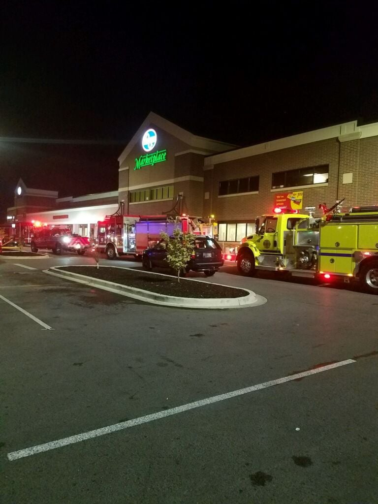 Units On The Scene Of Fire At Kroger Marketplace | Local News ...