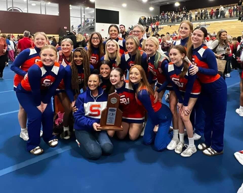 Local cheerleading squads fair well at regional competition