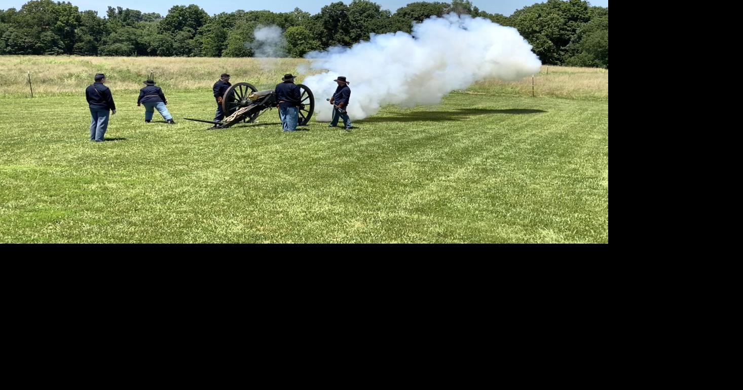Mill Springs brings out the big guns to celebrate America's 250th