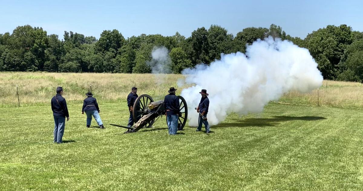 Mill Springs brings out the big guns to celebrate America's 250th