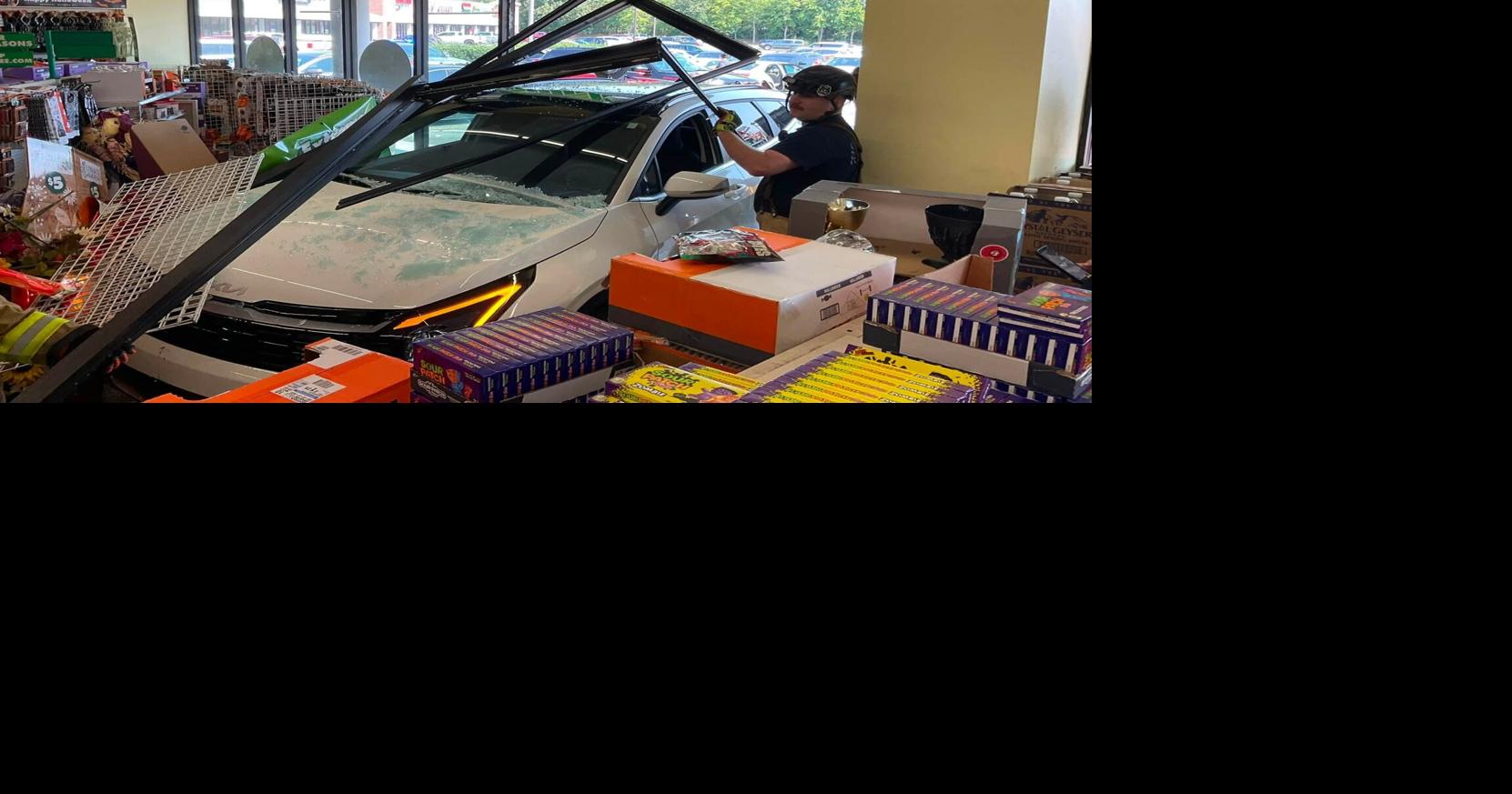 Vehicle damages Somerset Dollar Tree store
