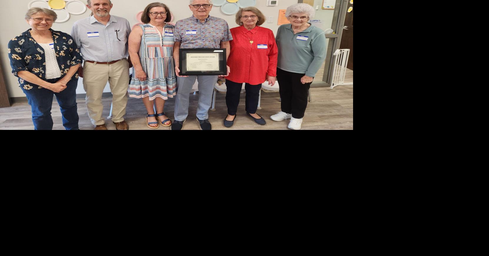 Mark Hamilton presented with 2025 Historic Preservation Award | Mt ...