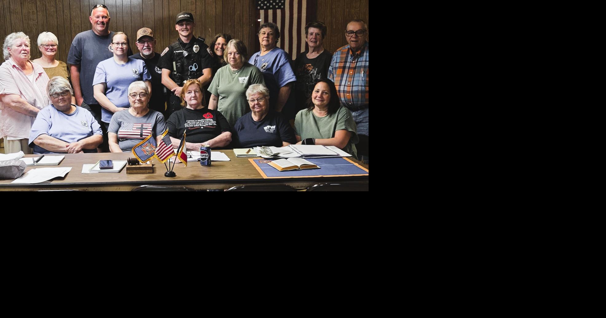 VFW Post 7641 Auxiliary honors New London Fire and Police Departments