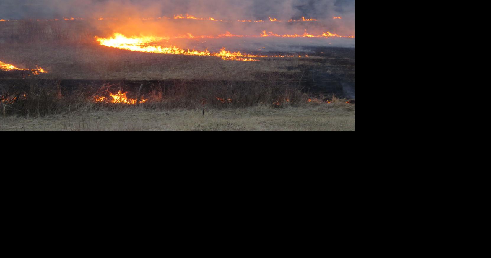Three departments respond to field fire near Packwood | News ...