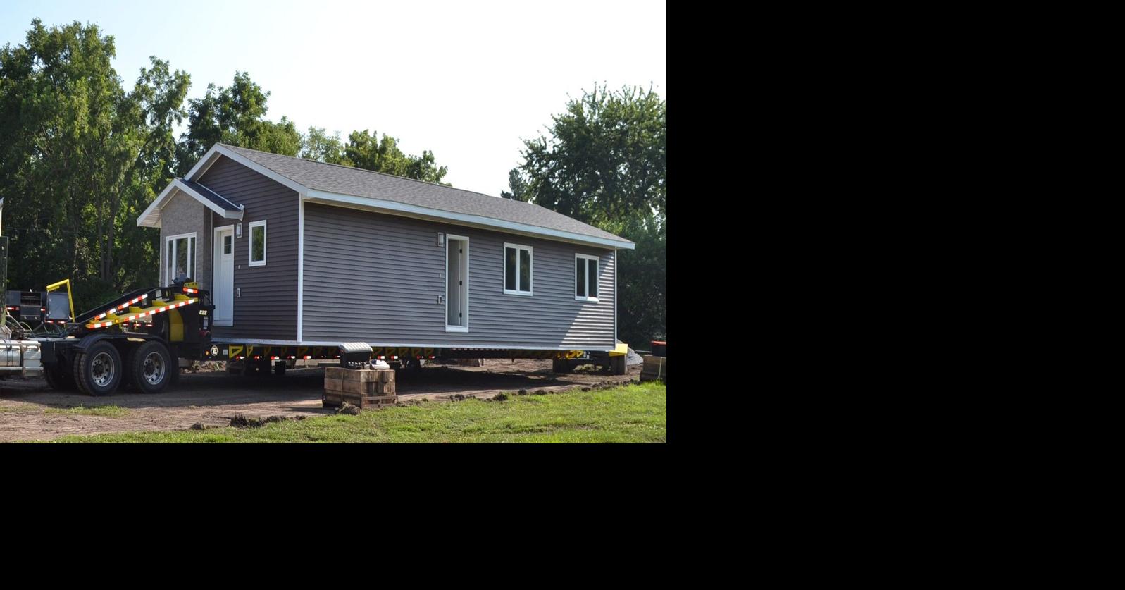 Three pre-fab homes planned for vacant lot near Logan Apartments