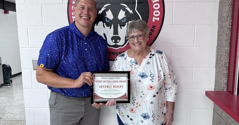 Highland honors Beverly Bailey with Spirit of Education Award