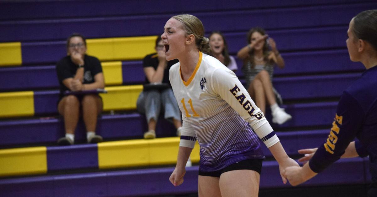 Keota volleyball wins home tournament