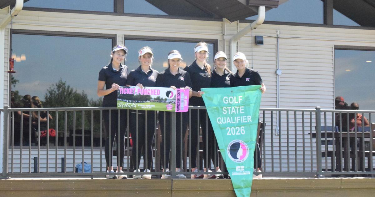 Highland girls golf team punches ticket to state meet