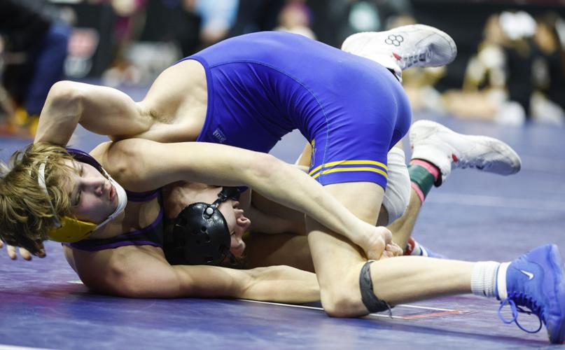 Photos: Day 2 of the 2023 Iowa Class 1A boys’ state wrestling ...