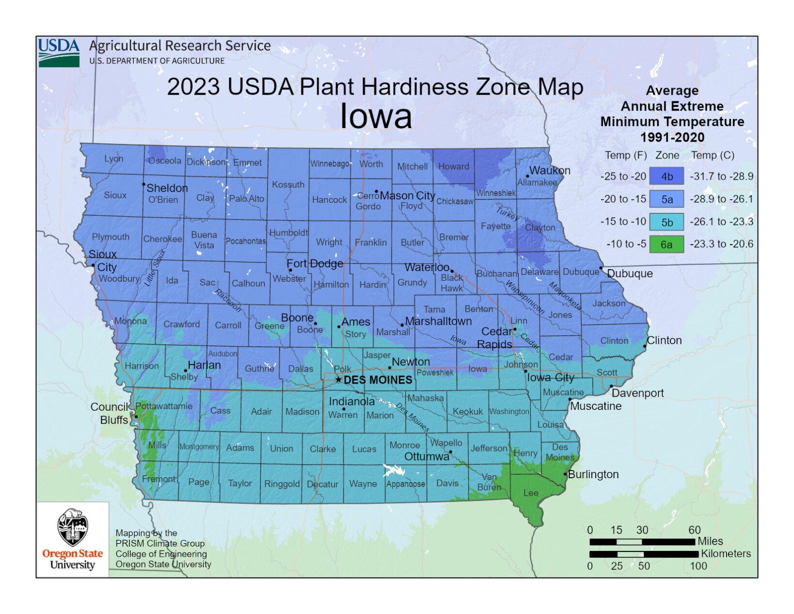 Updated USDA Plant Zone Hardiness available for planting decisions ...