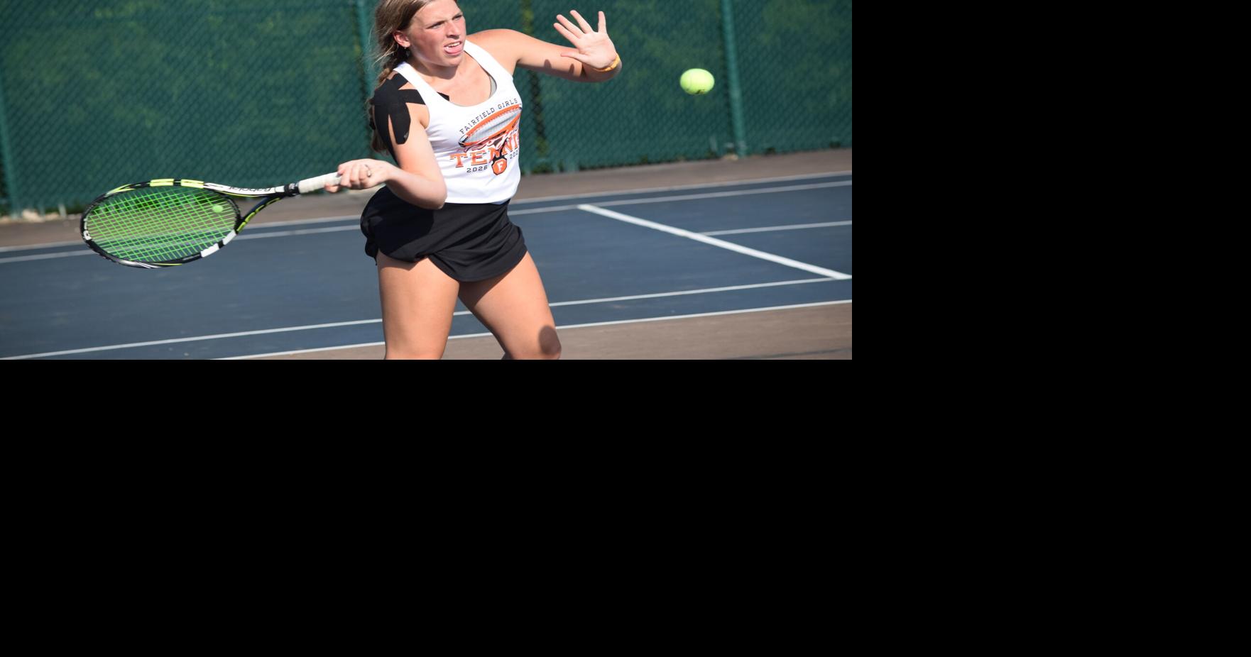 Photos from the court: Fairfield vs. Burlington girls tennis (8/20/26)