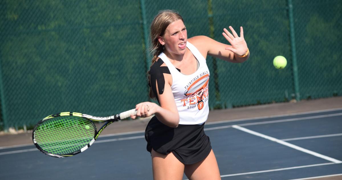 Photos from the court: Fairfield vs. Burlington girls tennis (8/20/26)