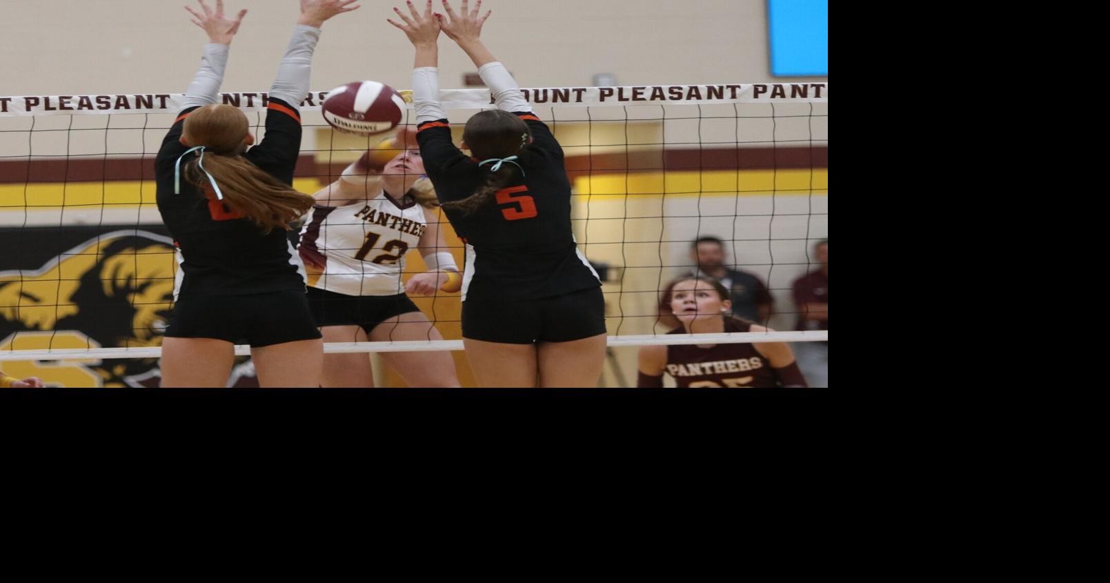 Mt. Pleasant volleyball wins two at Wilton tournament