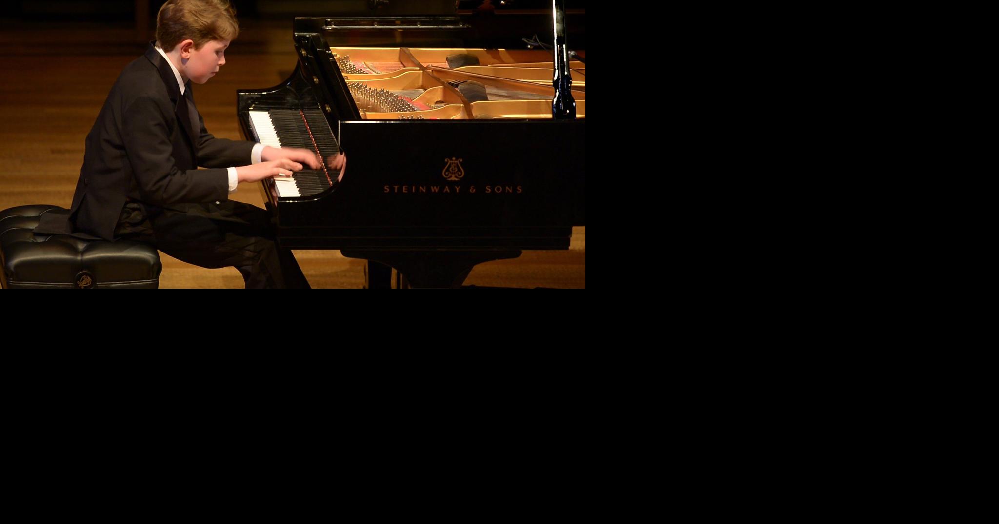 Piano prodigy Gavin George in concert Springfield, Ohio | Entertainment ...