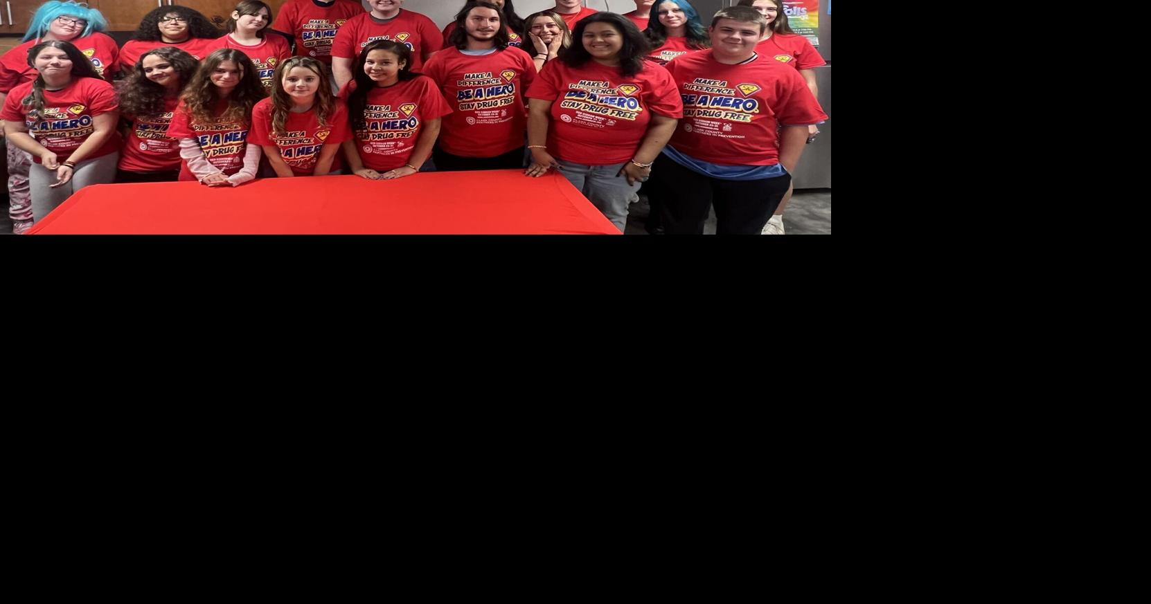 Clark County Youth Council kicks off Red Ribbon Week with city recognition