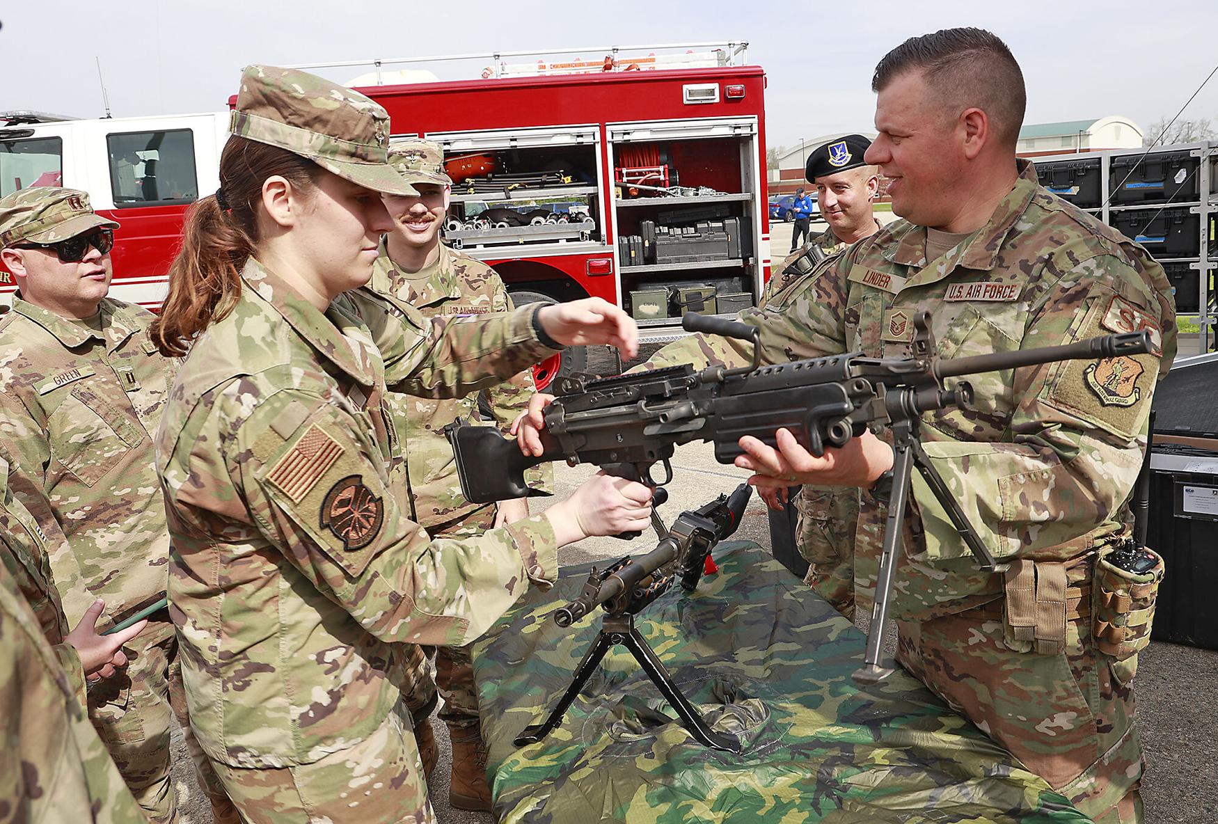 Springfield Ang Base Map Springfield Air National Guard Base: 178th Wing shares impact at ...