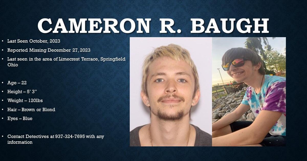 Finding Cameron Springfield missing adult: Police ask Ohioans for help finding Cameron ...