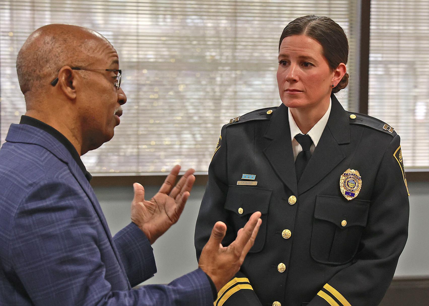 Springfield Police Chief Springfield police chief: Allison Elliott promises