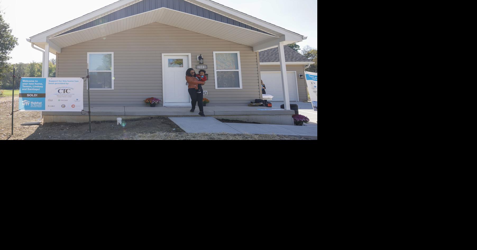 Springfield-Clark CTC, Habitat for Humanity dedicate home build to family in New Carlisle