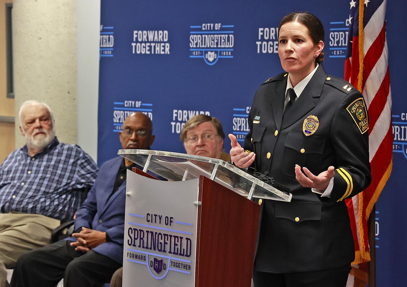 Springfield Police Chief Springfield police chief: Allison Elliott promises